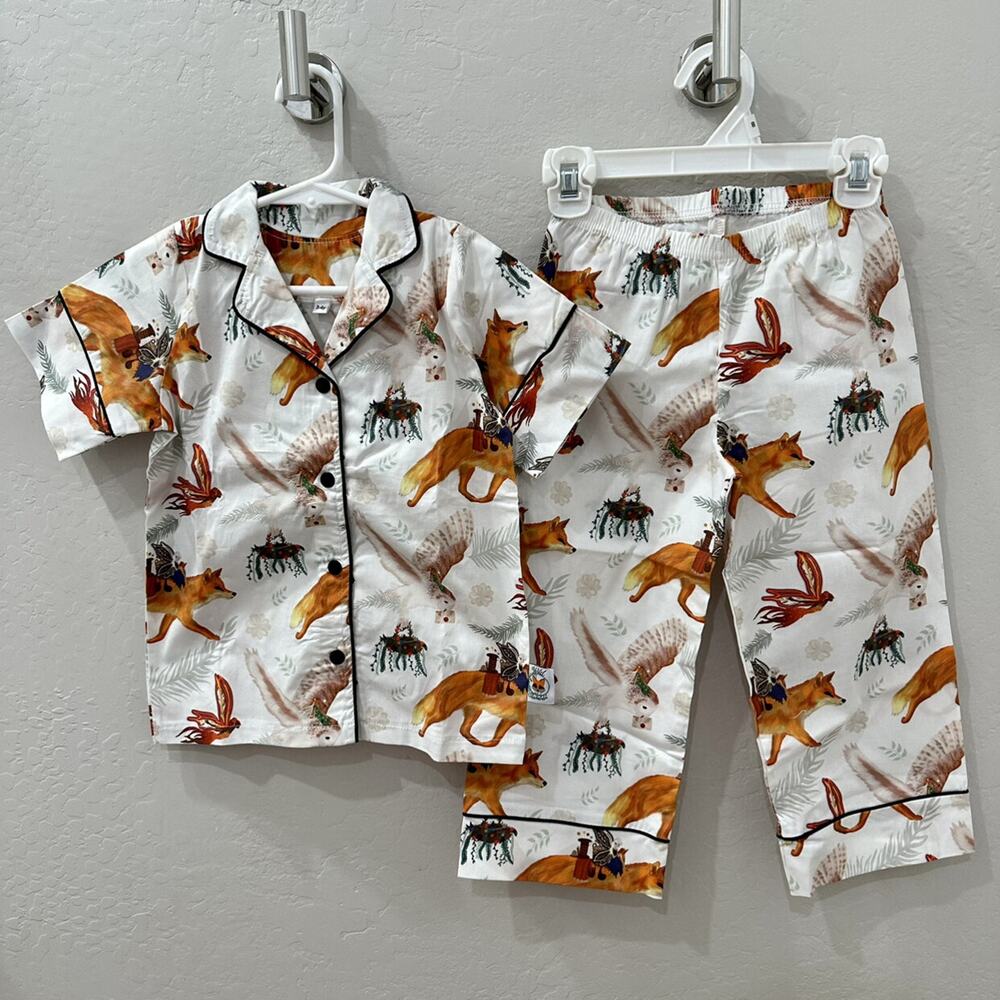 Wild Slumber Woodland Animals & Fairies Pajamas